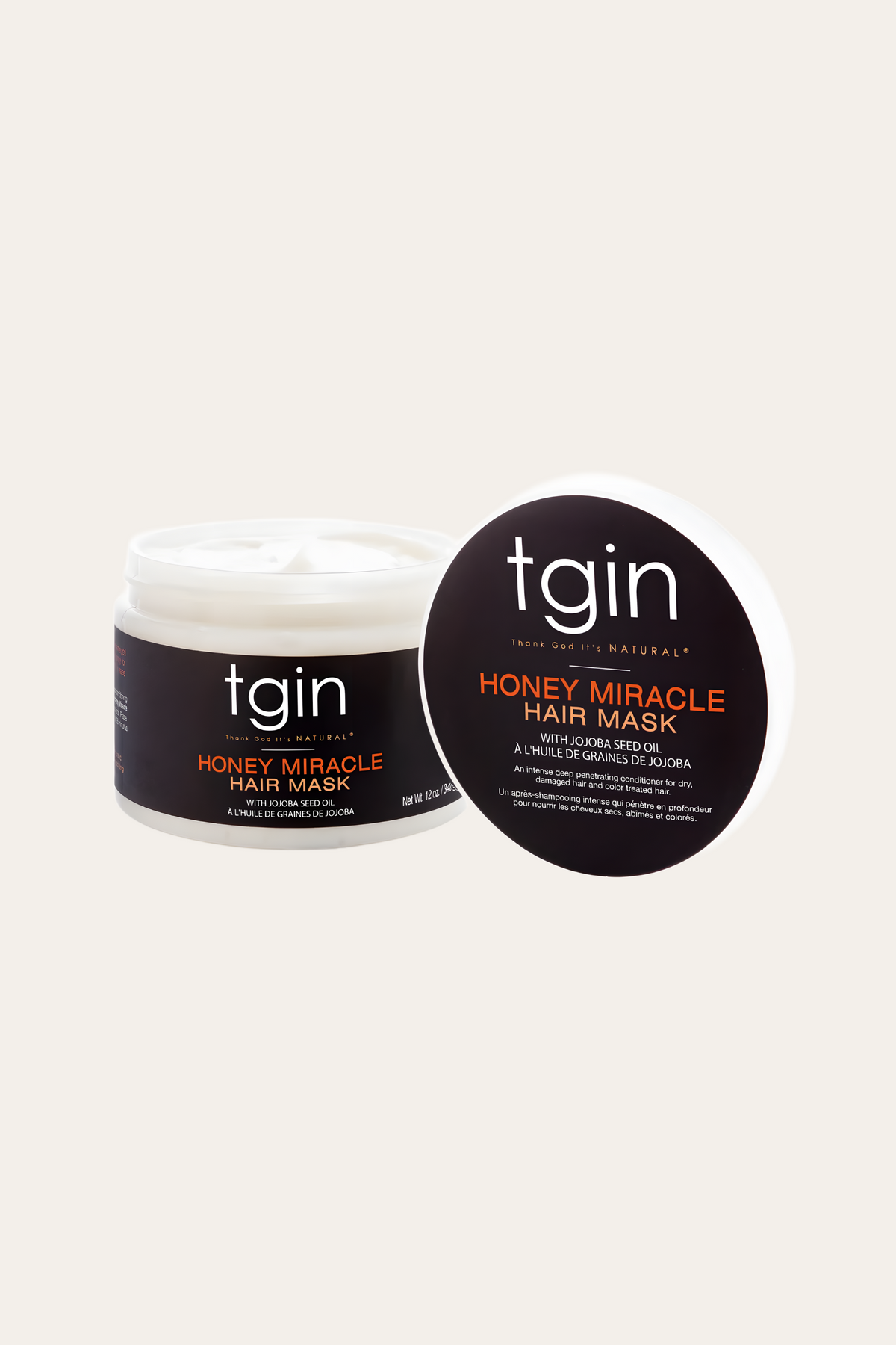 Thank God It's Natural Honey Miracle Hair Mask Deep Conditioner 12 Oz