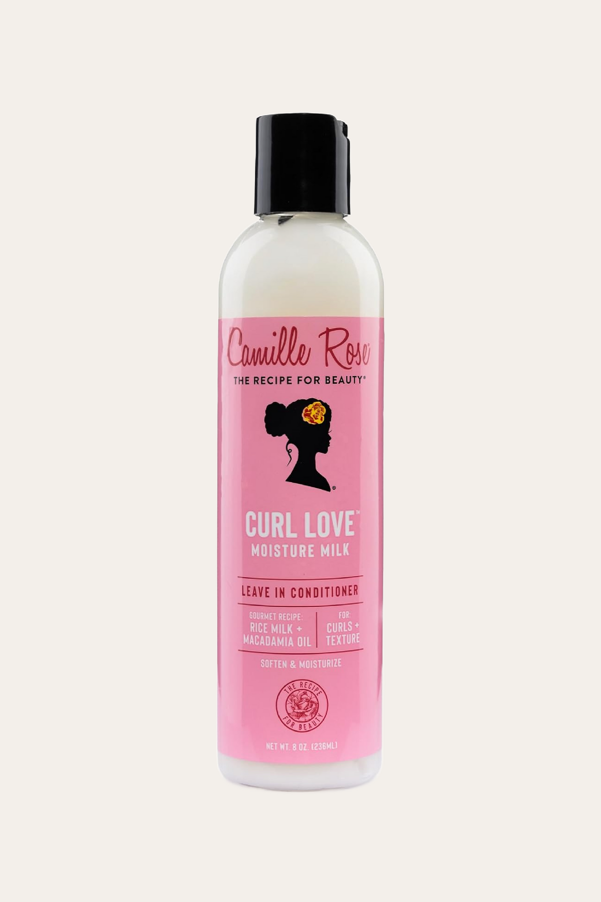 Camille Rose Curl Love Moisture Milk Leave-In Conditioner 8 Oz