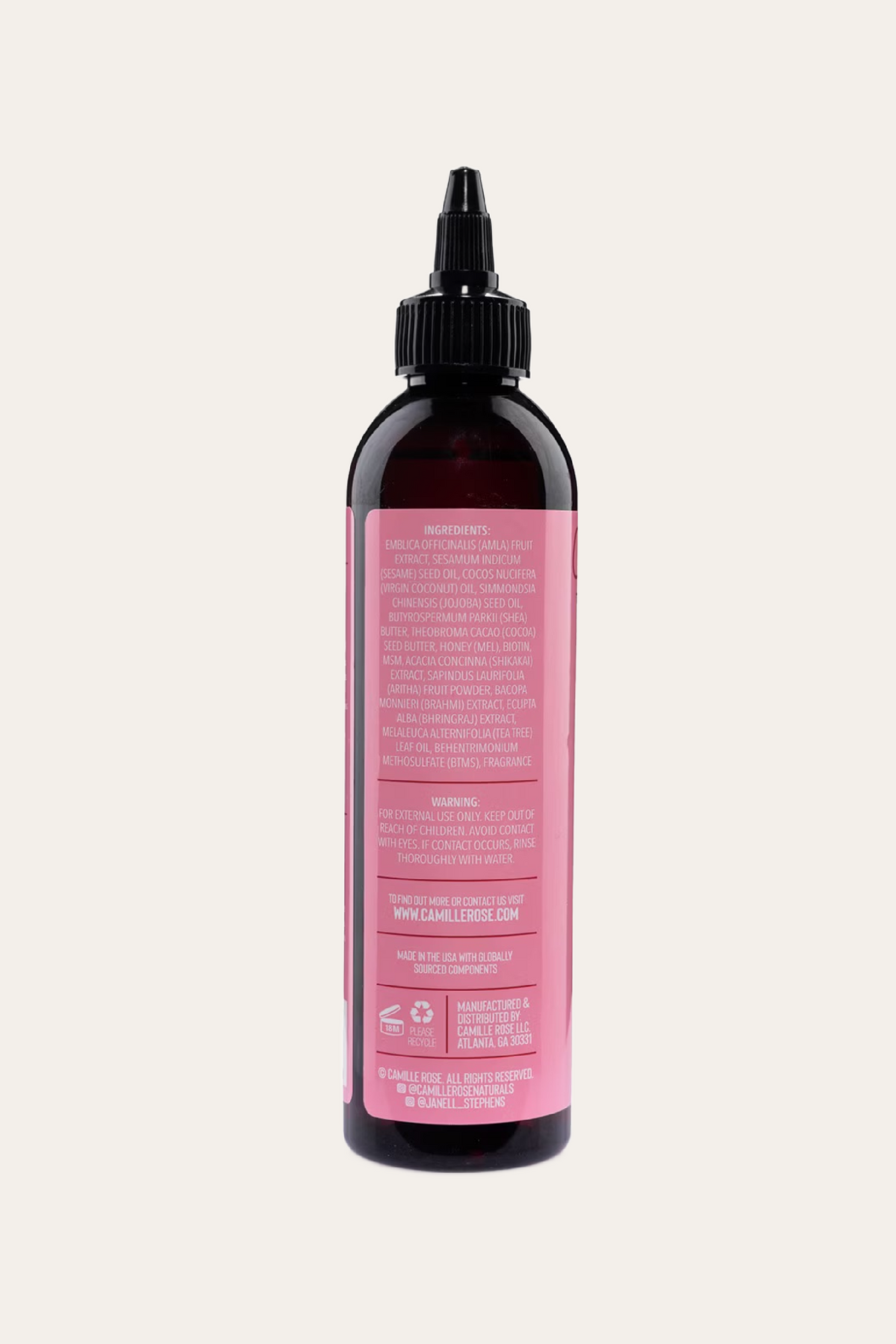 Camille Rose Cocoa Nibs and Honey Ultimate Strength Serum