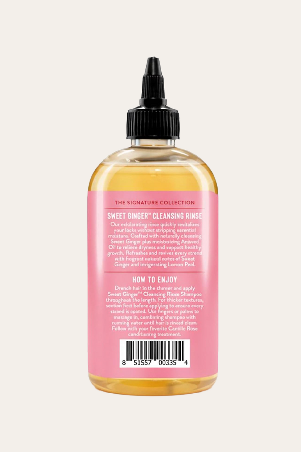 Camille Rose Sweet Ginger Cleansing Rinse 12 Oz