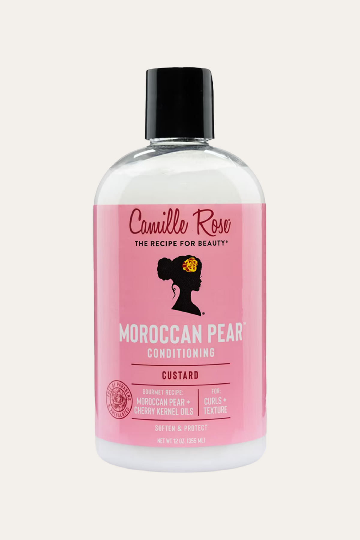 Camille Rose Moroccan Pear Hair Conditioning Custard 12 Oz