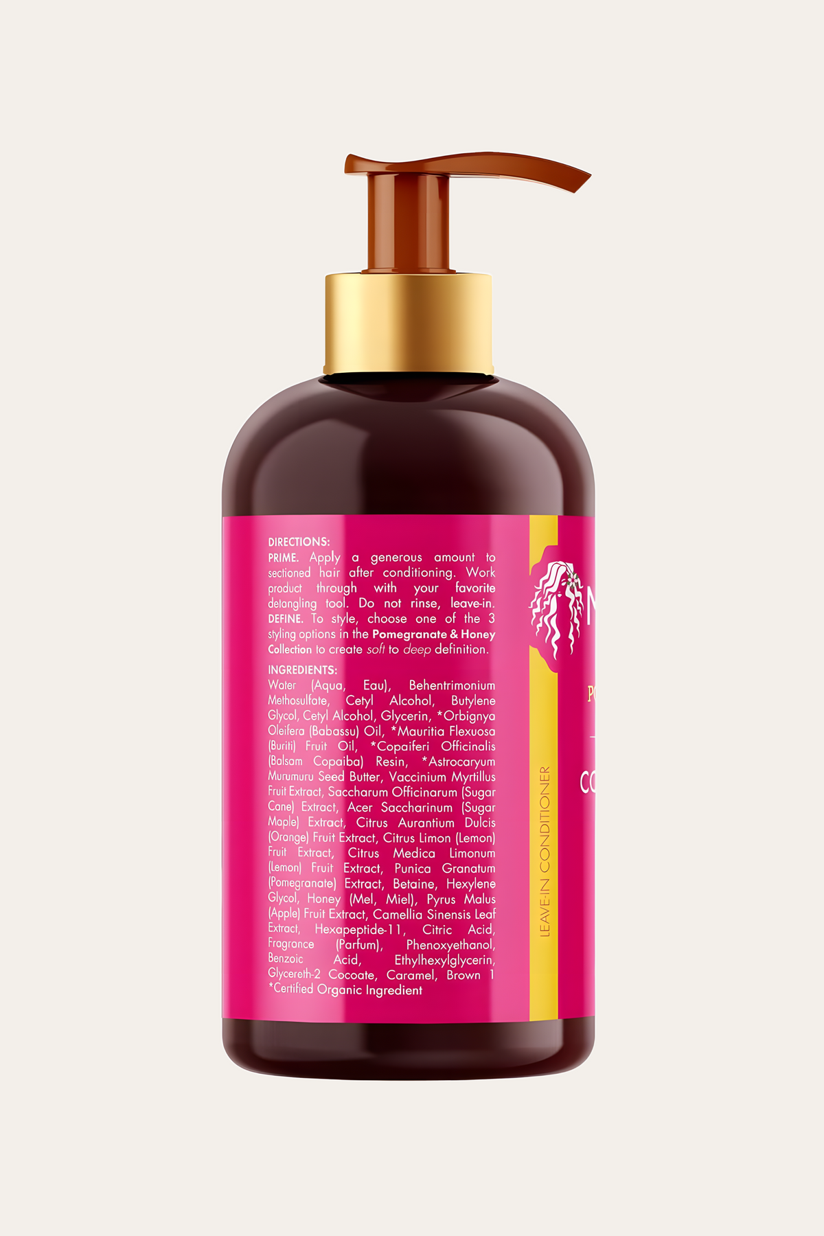 Mielle Organics Pomegranate & Honey Leave-In Conditioner 12 Oz
