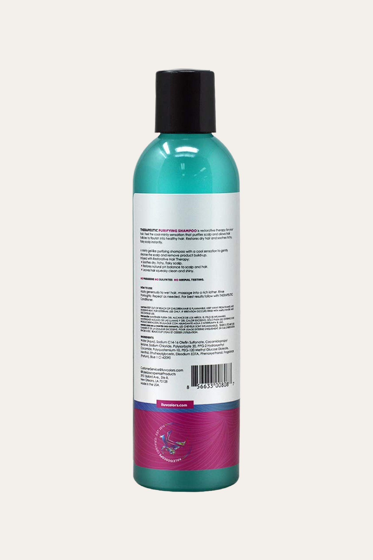 Kaleidoscope Therapeutic Shampoo 8 Oz