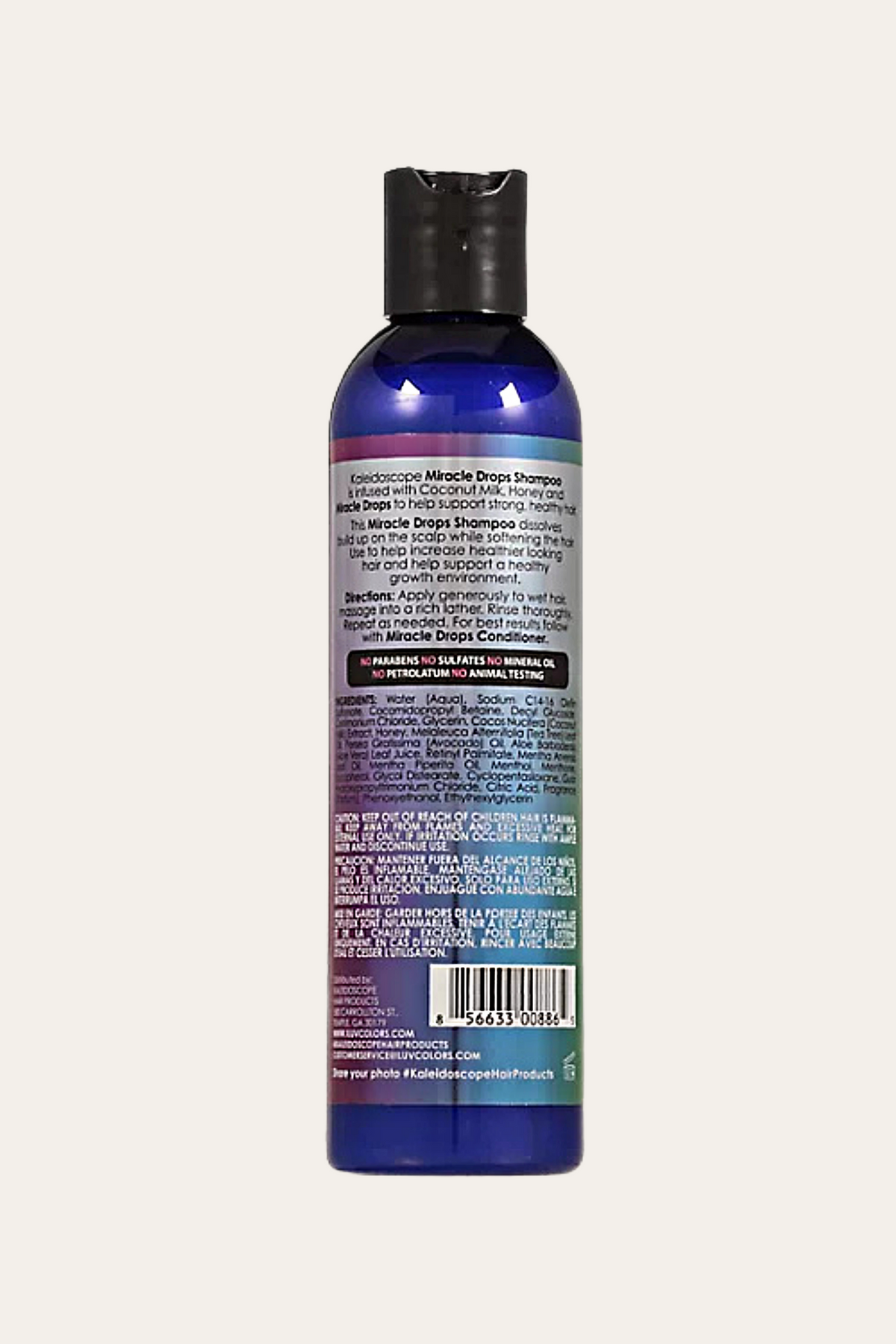 Kaleidoscope Miracle Drops Shampoo 8 Oz