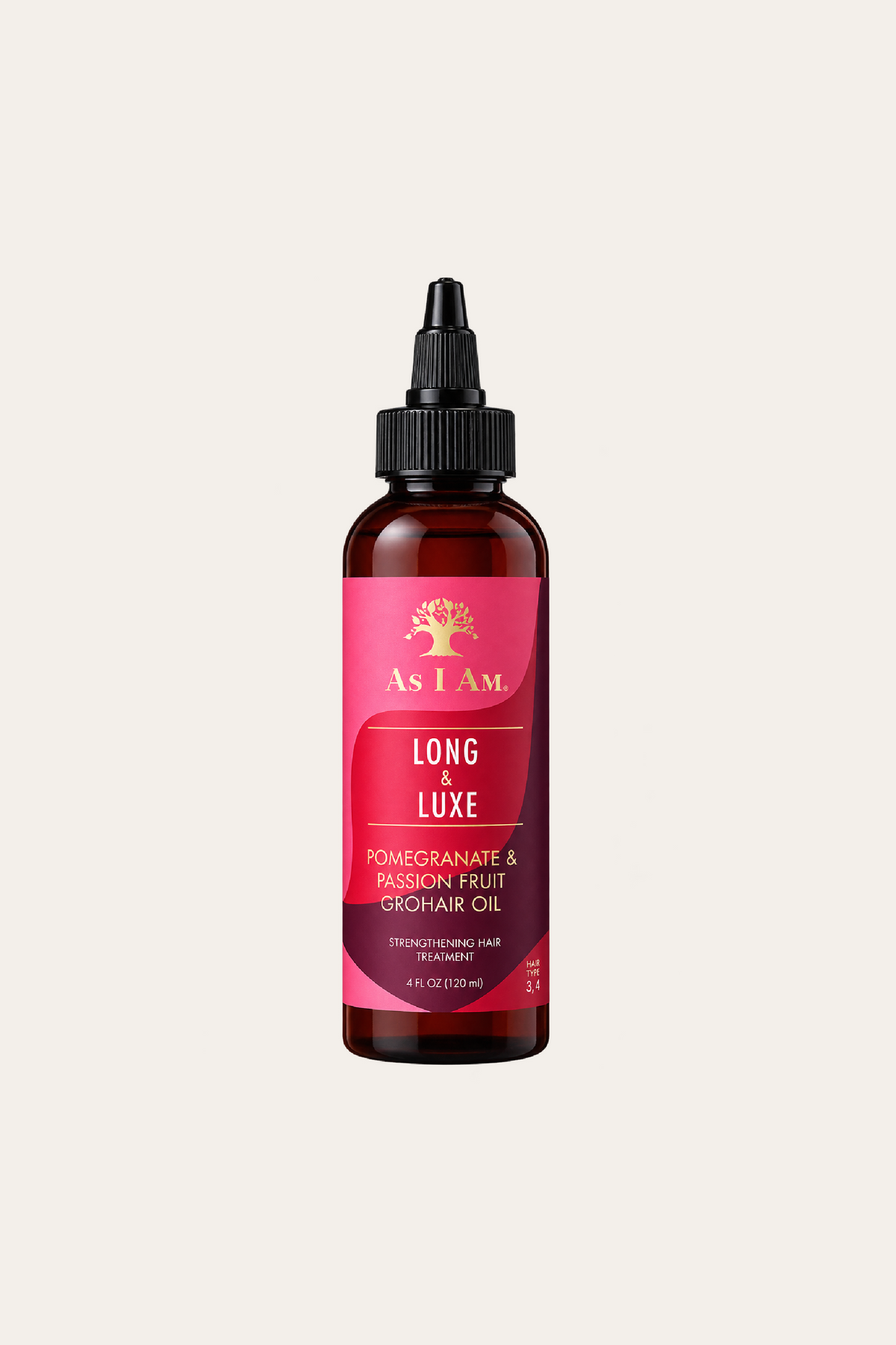As I Am Long and Luxe Grohair Oil 4 Oz