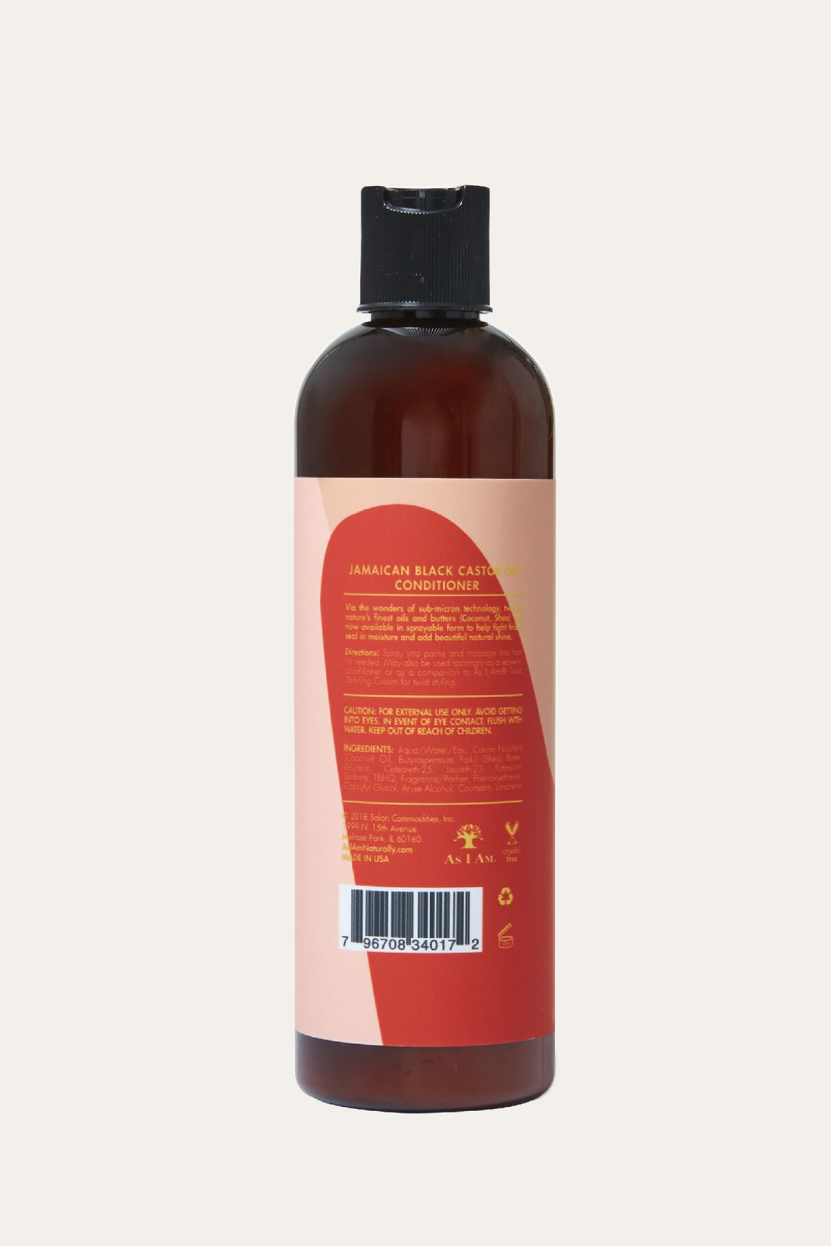 As I Am Restore & Repair Jamaican Black Castor Oil Conditioner 12 Oz