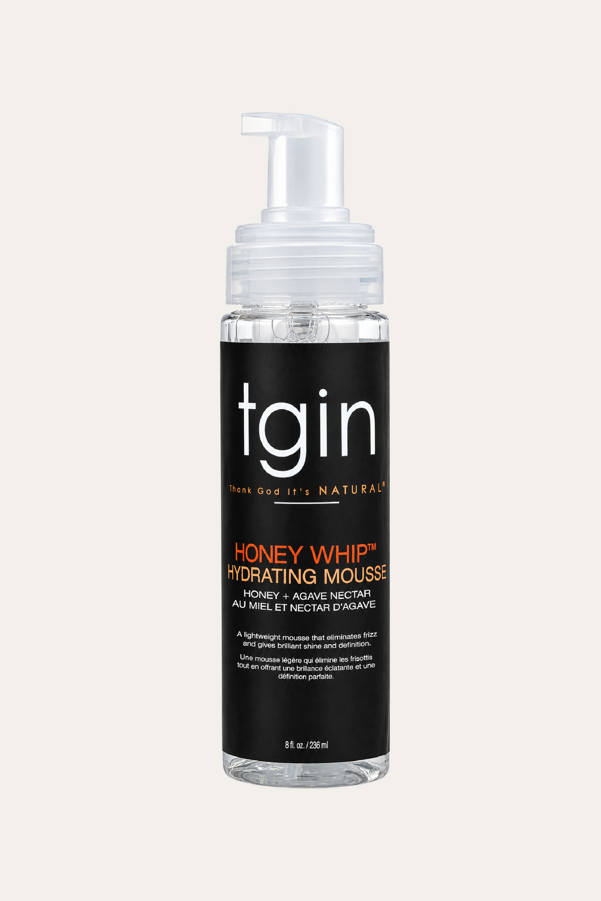 TGIN Honey Whip Hydrating Mousse 8 Oz