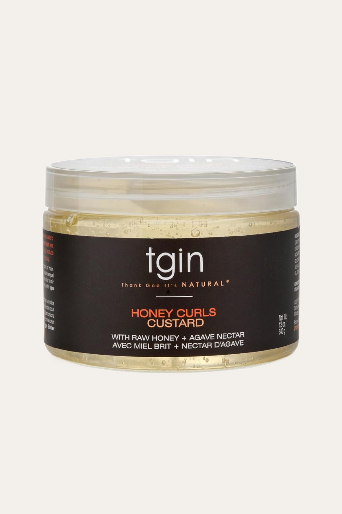 TGIN  Honey Curls Custard 12 Oz