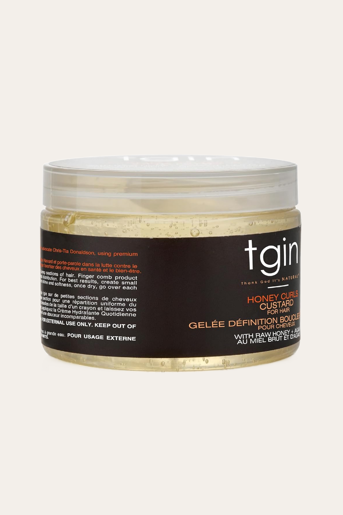 TGIN  Honey Curls Custard 12 Oz