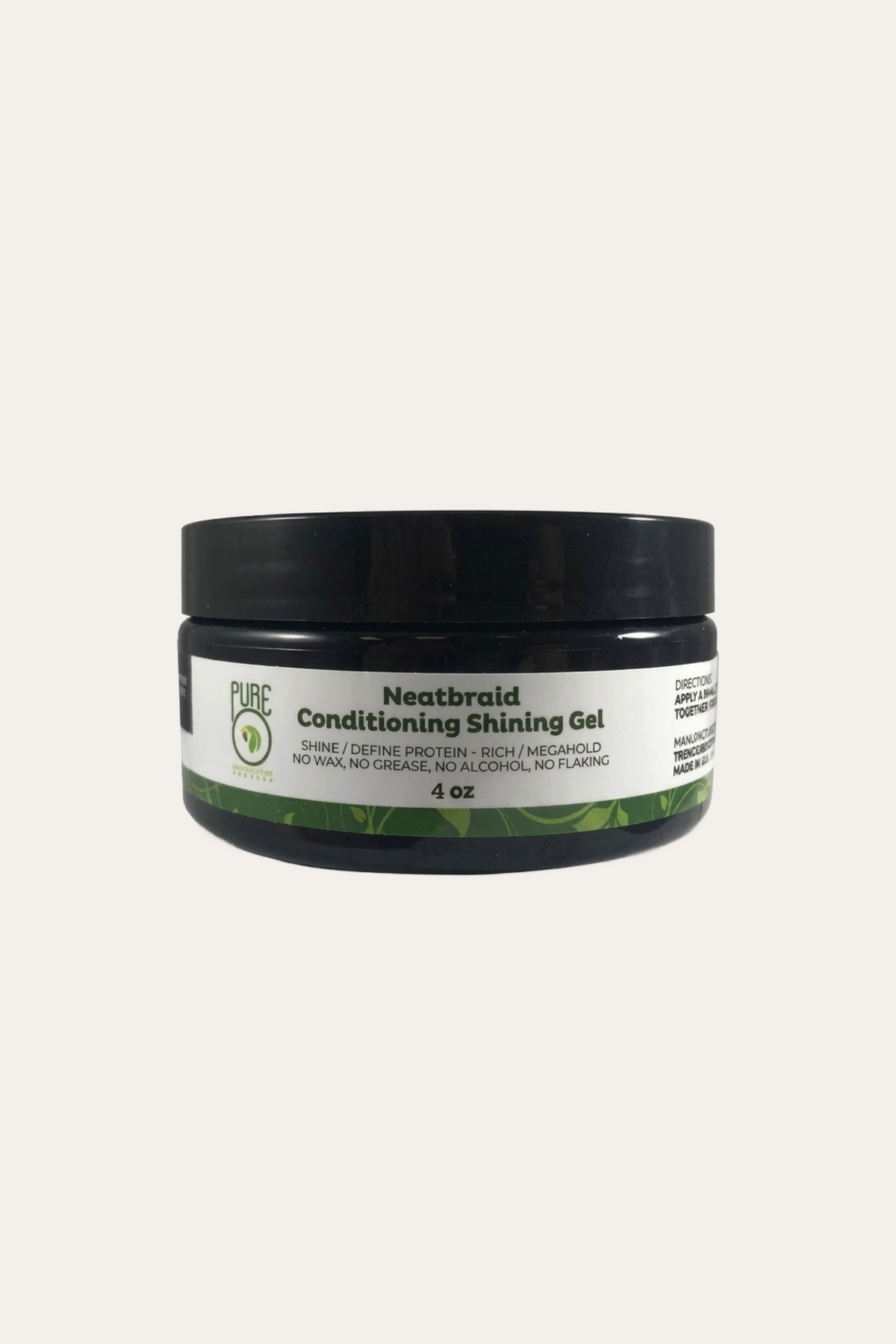 Pure O Natural Neatbraid Beauty Professional Conditioning Shining Gel