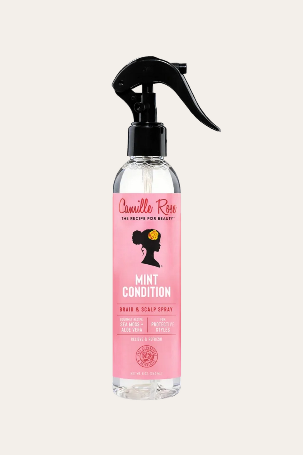 Camille Rose Mint Condition Braid and Scalp Spray 8 Oz