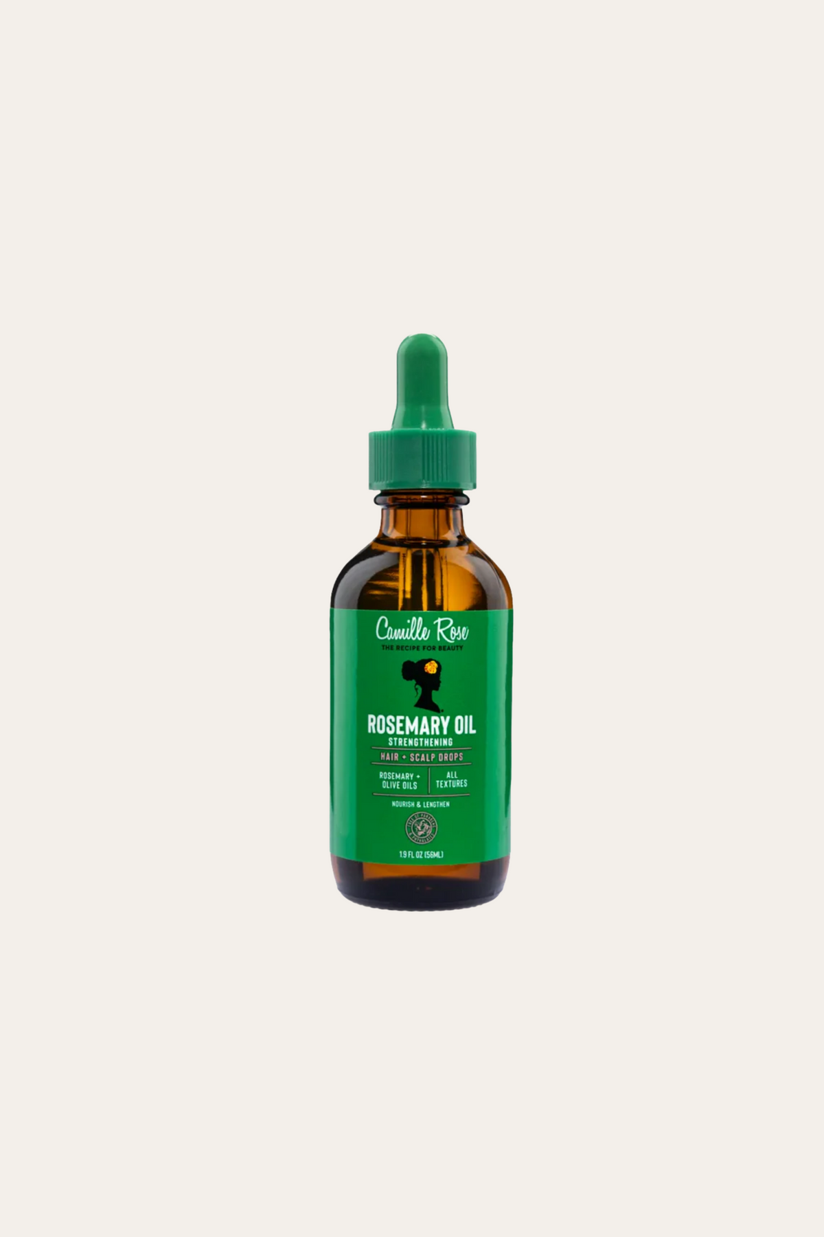 Camille Rose Rosemary Oil Strengthening Hair & Scalp Drops 1.9 Oz