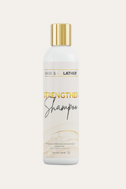 Bask & Lather Strengthen Regrowing Hair Shampoo 8 Oz