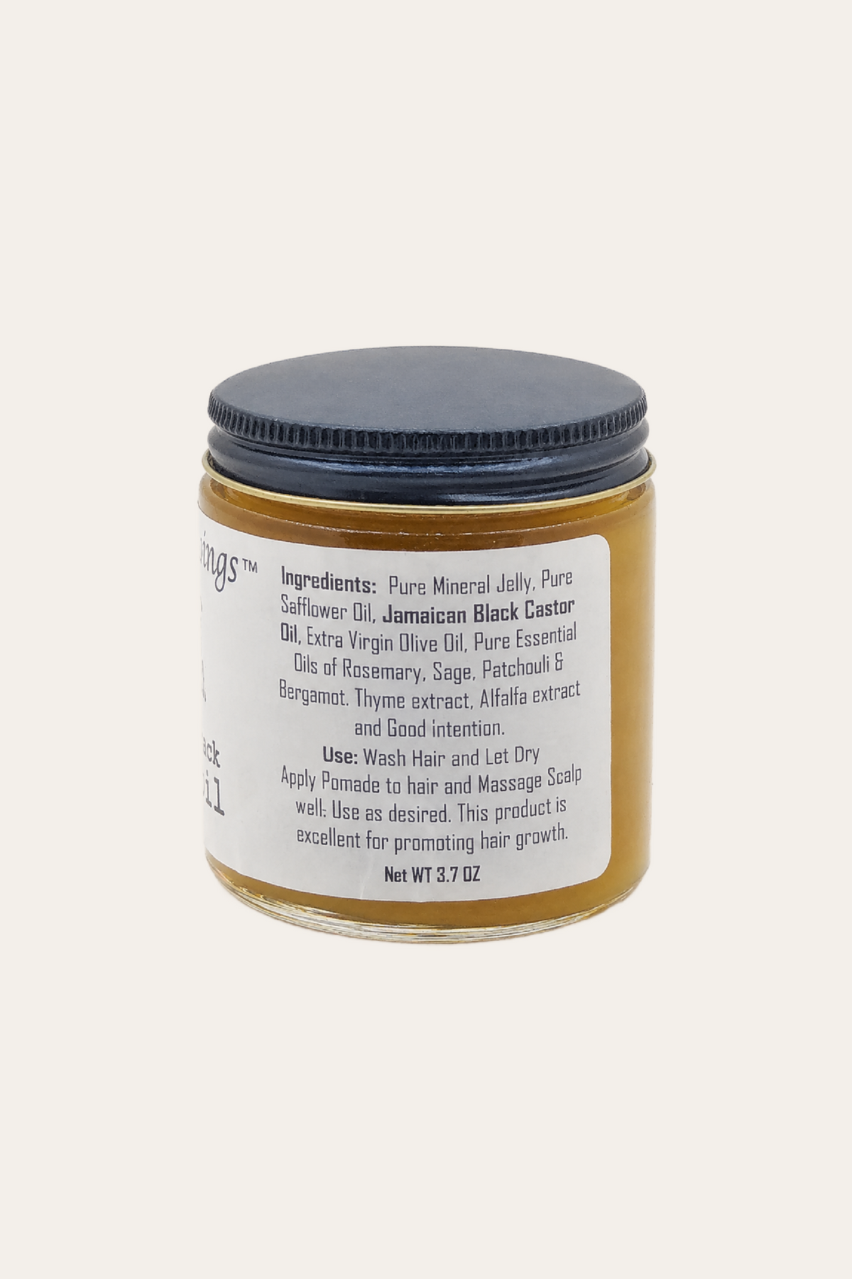 Nature's Blessing Jamaican Black Castor Oil Hair Pomade (All Natural Ingredients) 4 Oz