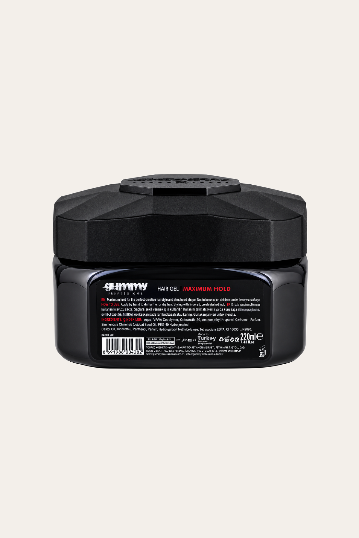 Gummy Wax Hair Styling Gel 7.43 Oz