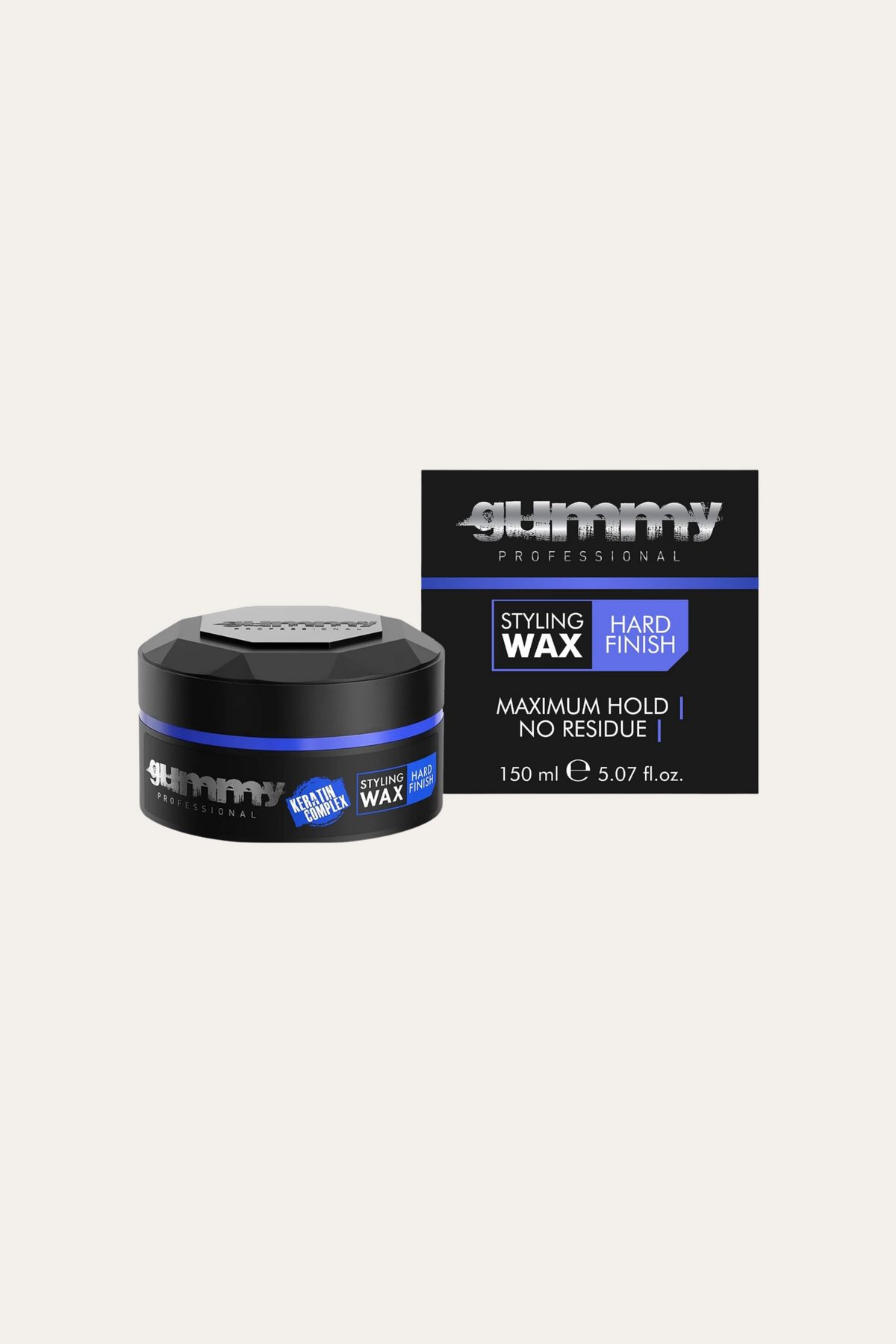 Gummy Styling Wax Hard Finish Extra Stark 5 Oz