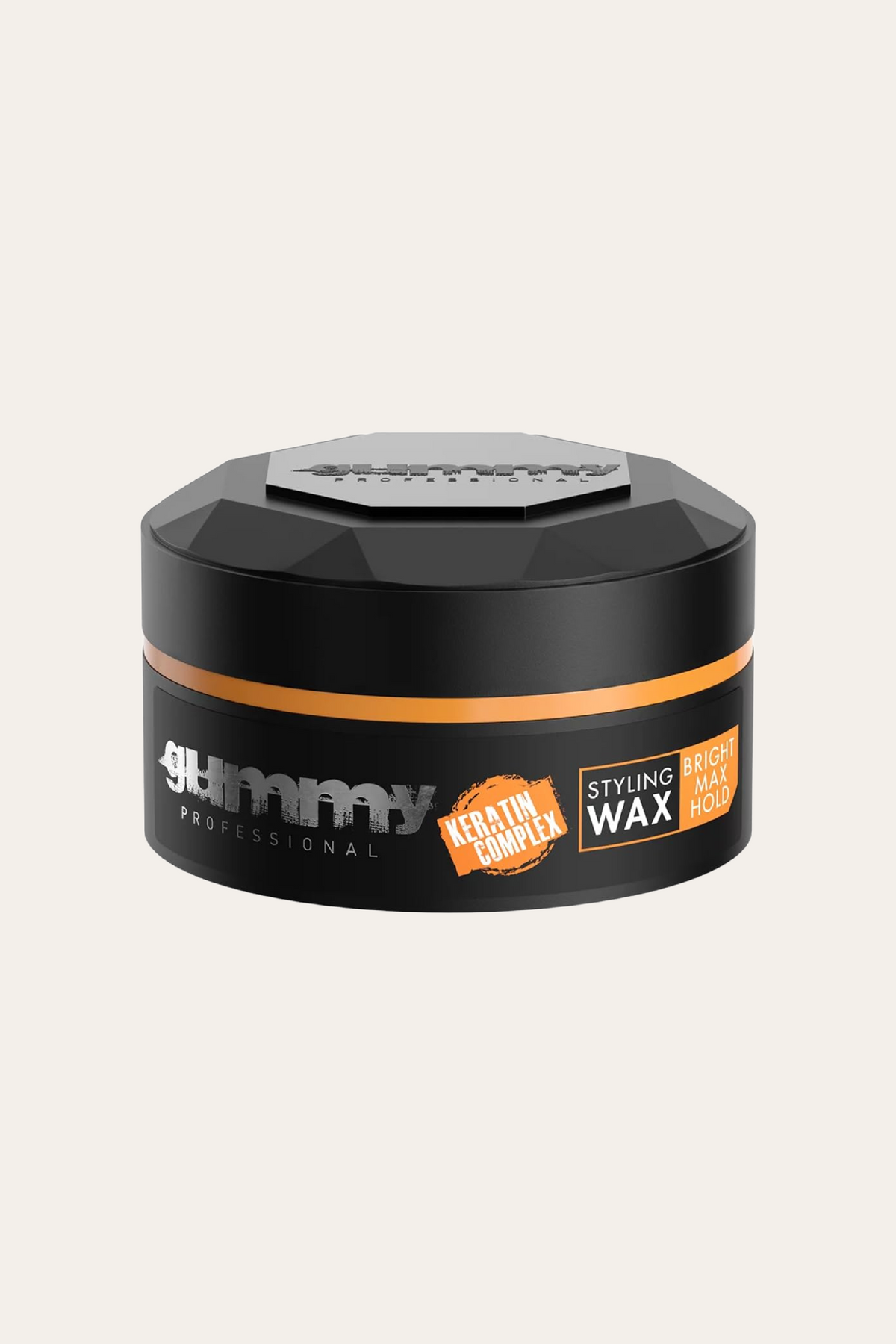 Gummy Professional Bright Max Hold Hair Styling Wax with Keratin Complex 5.07 Oz