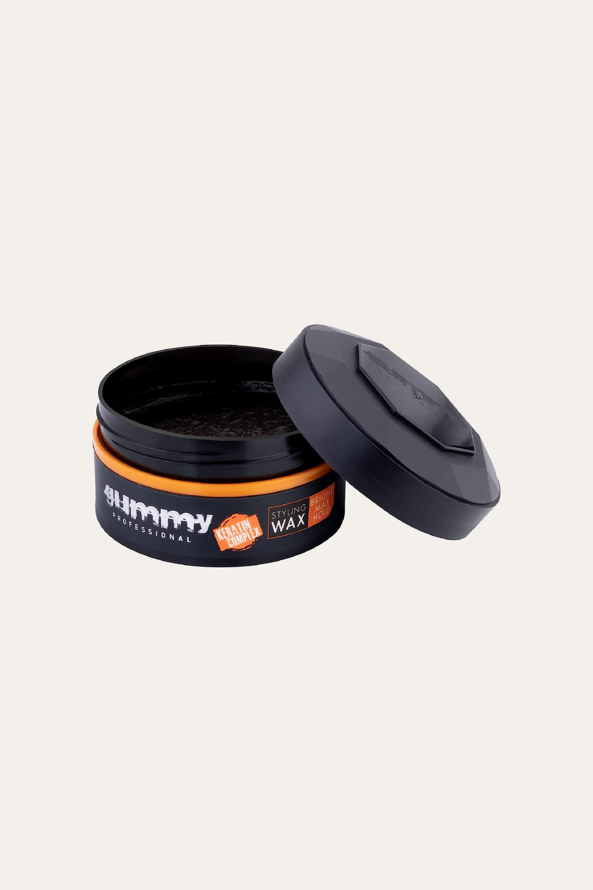 Gummy Professional Bright Max Hold Hair Styling Wax with Keratin Complex 5.07 Oz