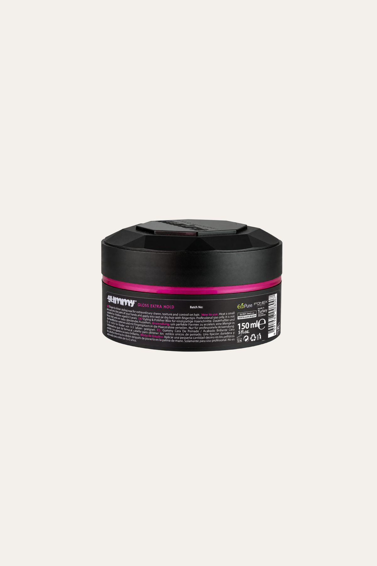 Gummy Professional Styling Wax Gloss Extra Hold 150ml