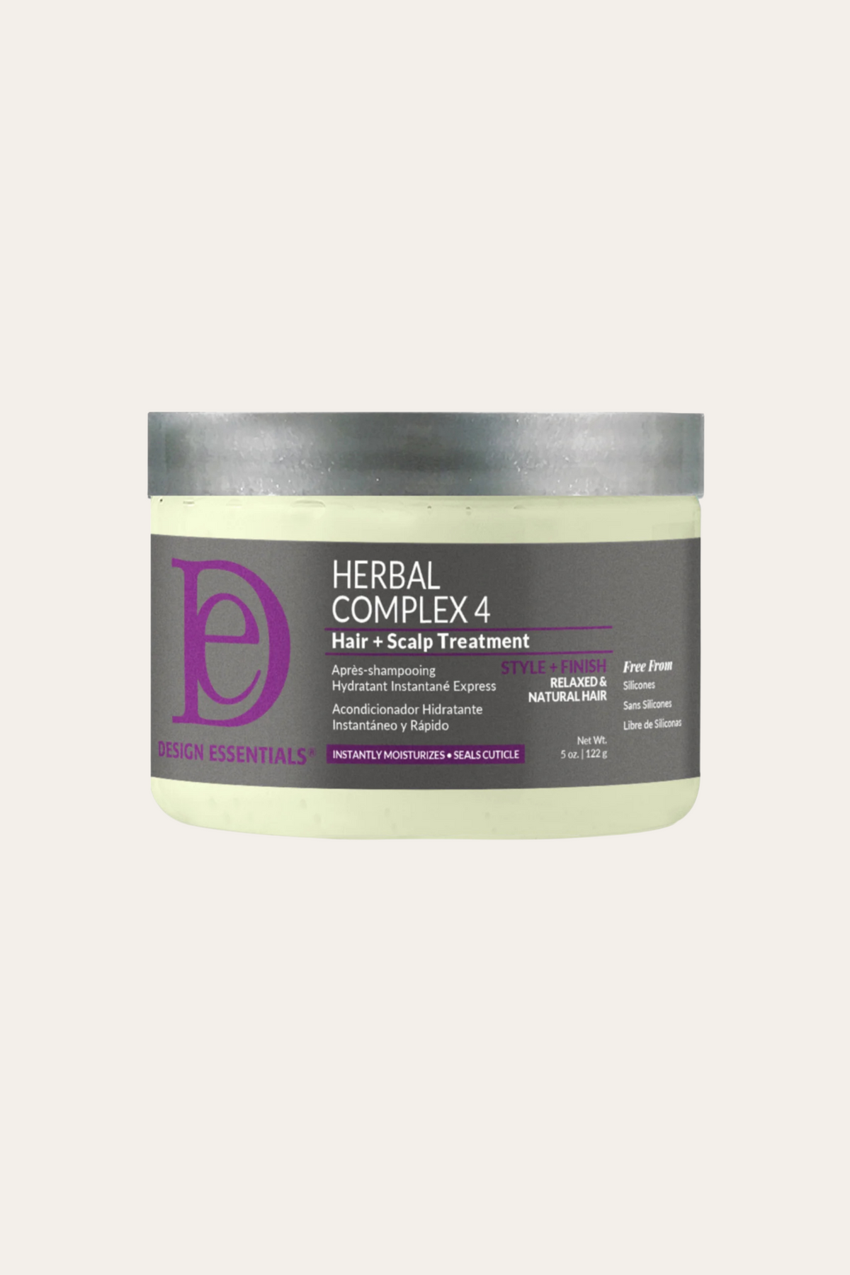 Design Essentials Herbal Complex 4 Hair & Scalp Treatment 5 Oz