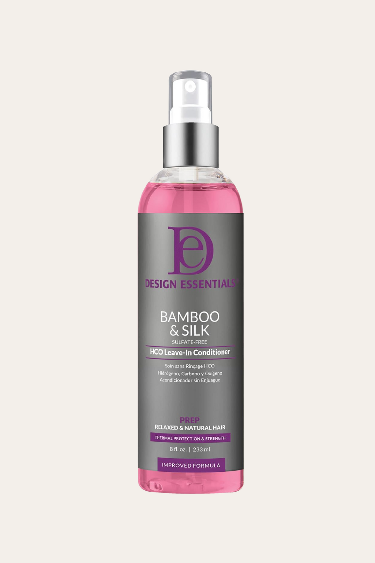 Design Essentials Bamboo & Silk HCO Leave-In Conditioner 8 Oz
