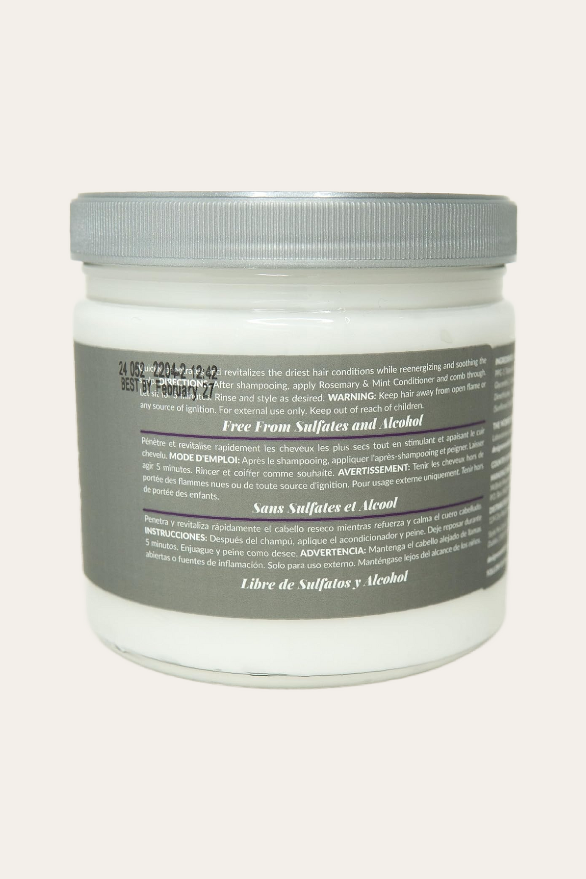 Design Essentials Rosemary & Mint Stimulating Super Moisturizing Conditioner 32 Oz