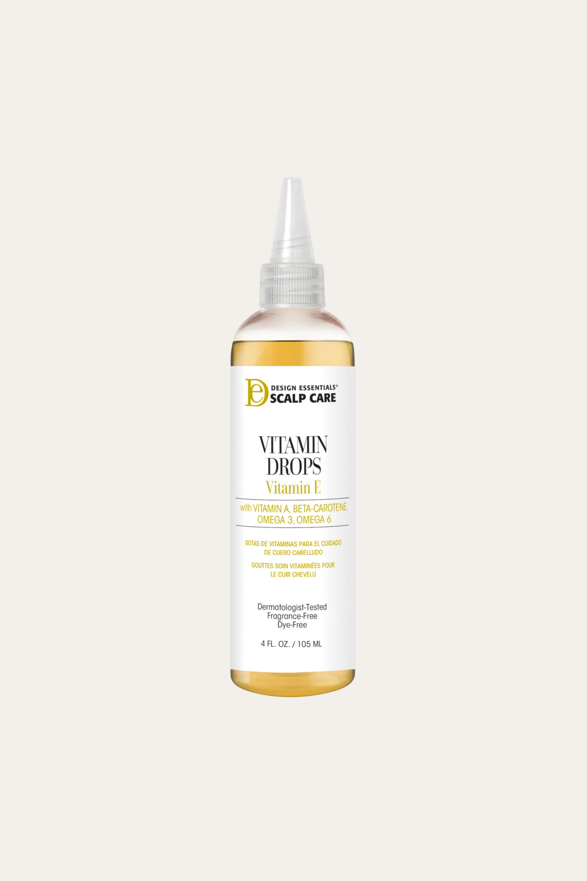 Design Essentials Scalp & Skin Care Vitamin Drops 4 Oz