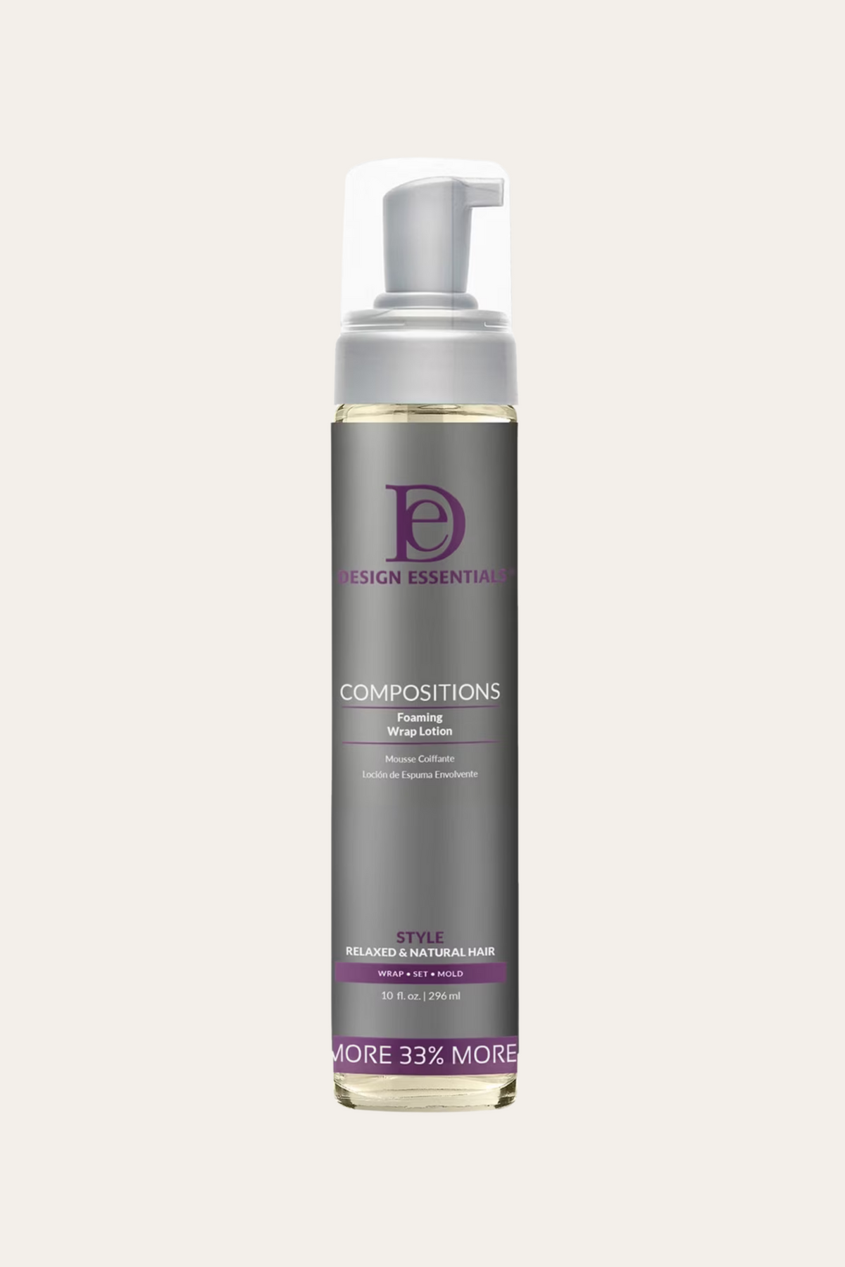 Design Essentials Compositions Foaming Wrap Lotion 10 Oz