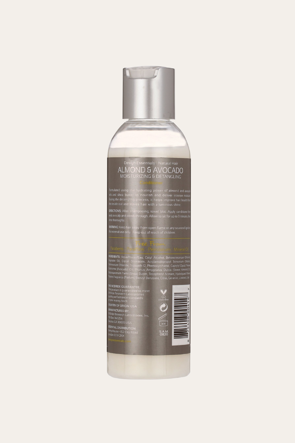 Design Essentials Almond Avocado Detangling Conditioner 6 Oz