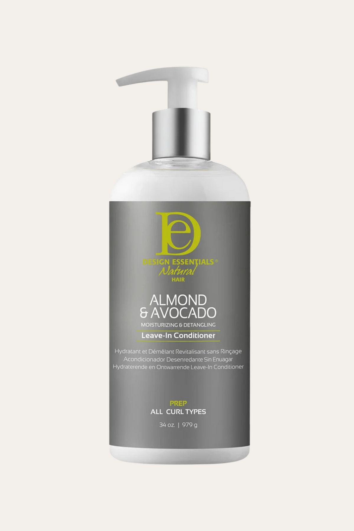 Almond & Avocado Moisturizing & Detangling Leave-In Conditioner 34 Oz
