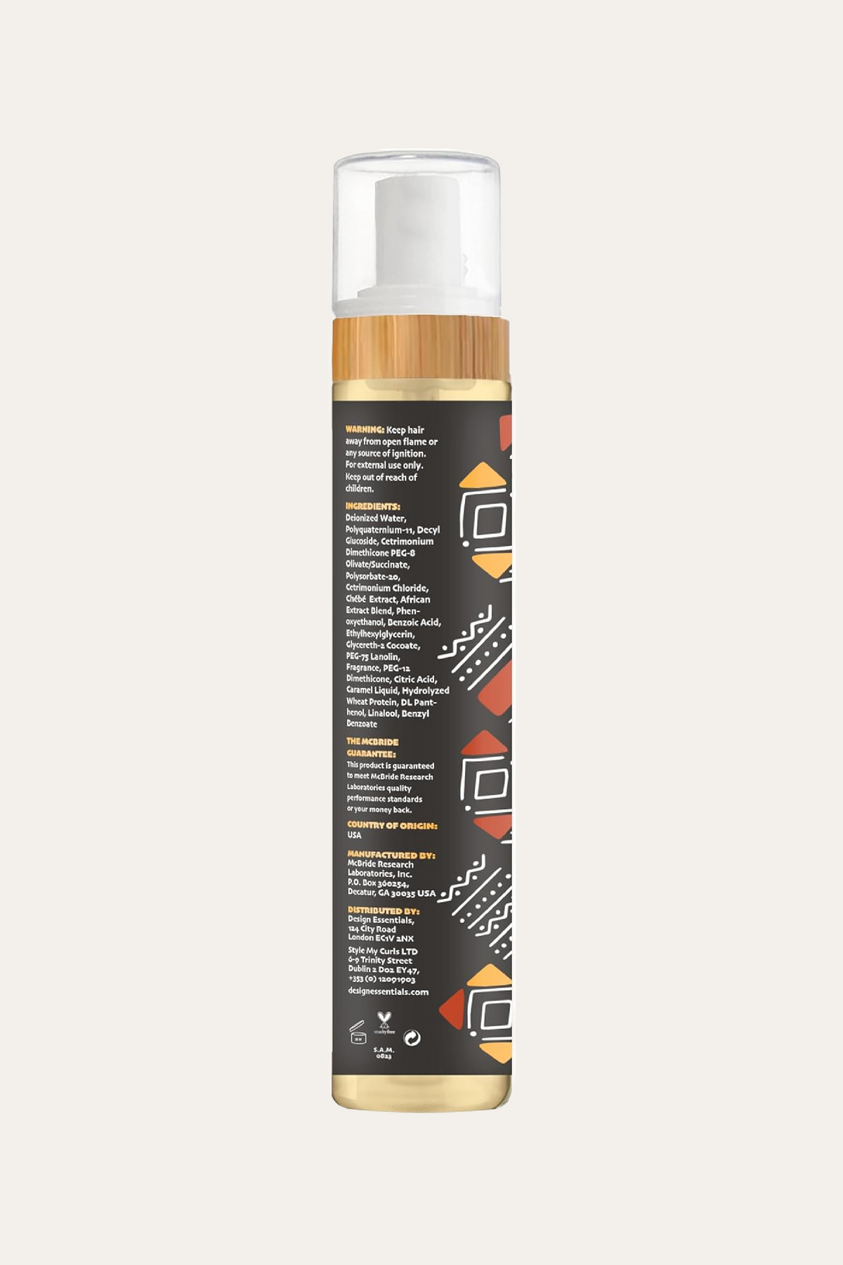 Design Essentials African Chebe Strengthening & Curl Perfecting Mousse 10 Oz
