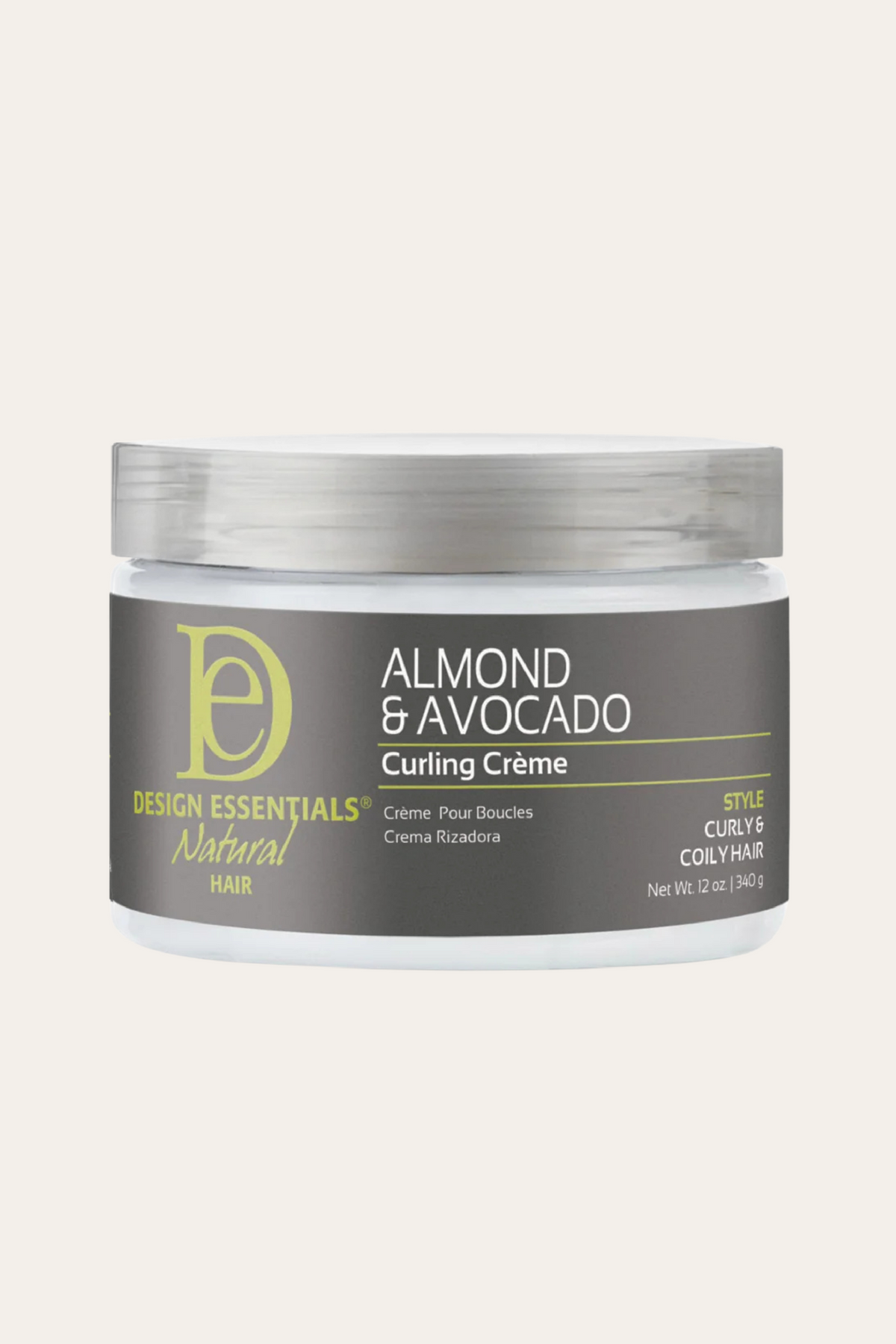 Design Essentials Almond & Avocado Curling Crème 12 Oz
