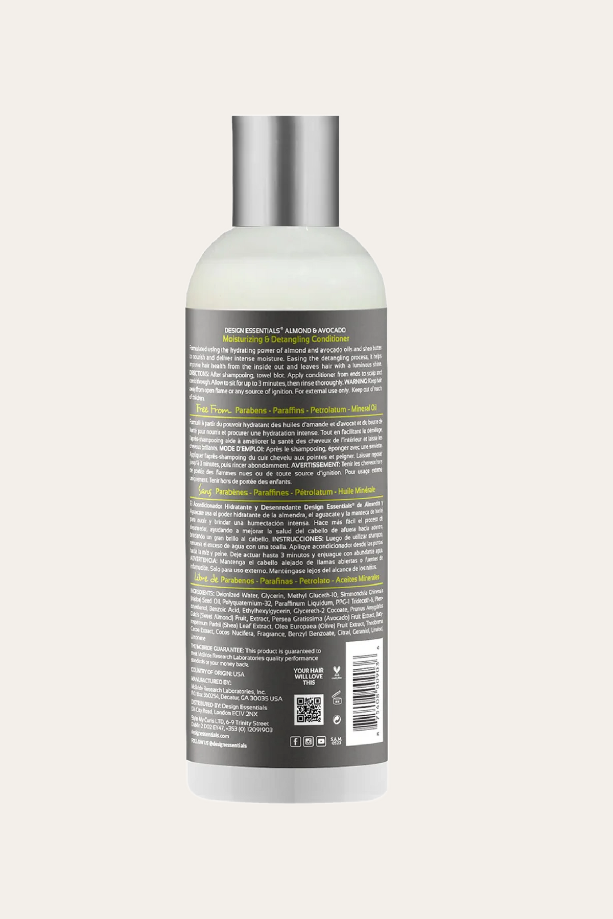 Almond & Avocado Moisturizing & Detangling Conditioner 12 oz
