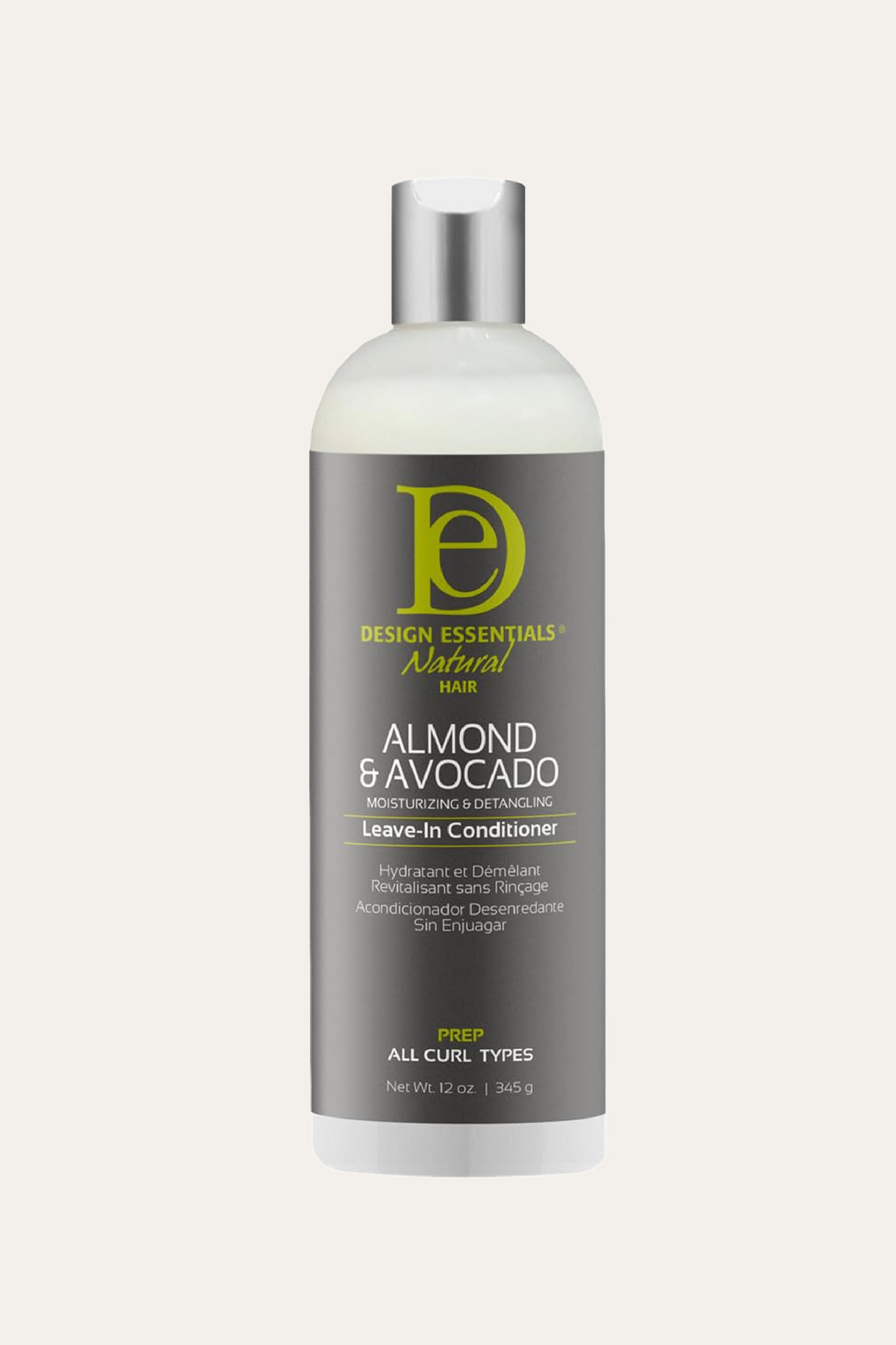 Design Essentials Almond & Avocado Moisturizing Leave-In Conditioner 12 Oz