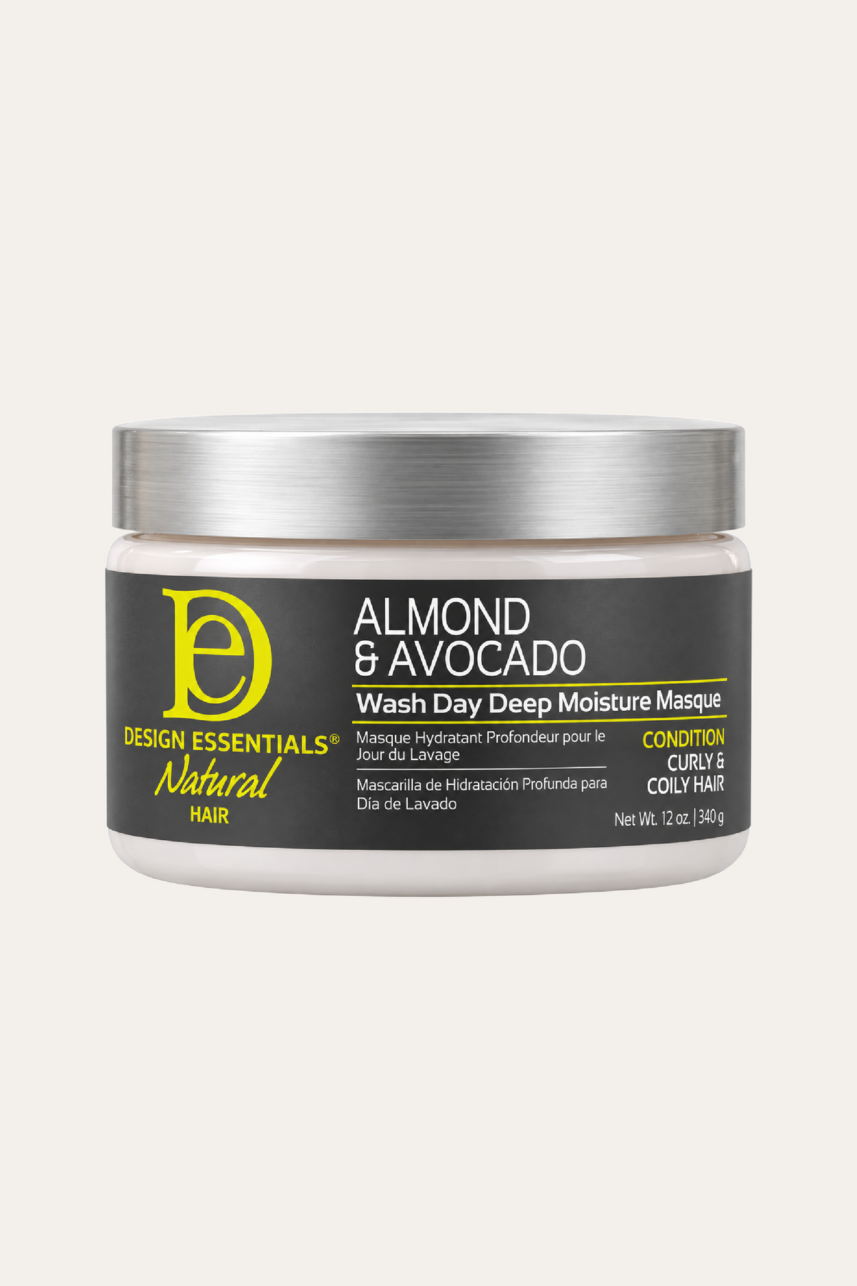 Design Essentials Almond & Avocado Wash Day Deep Moisture Masque 12 Oz