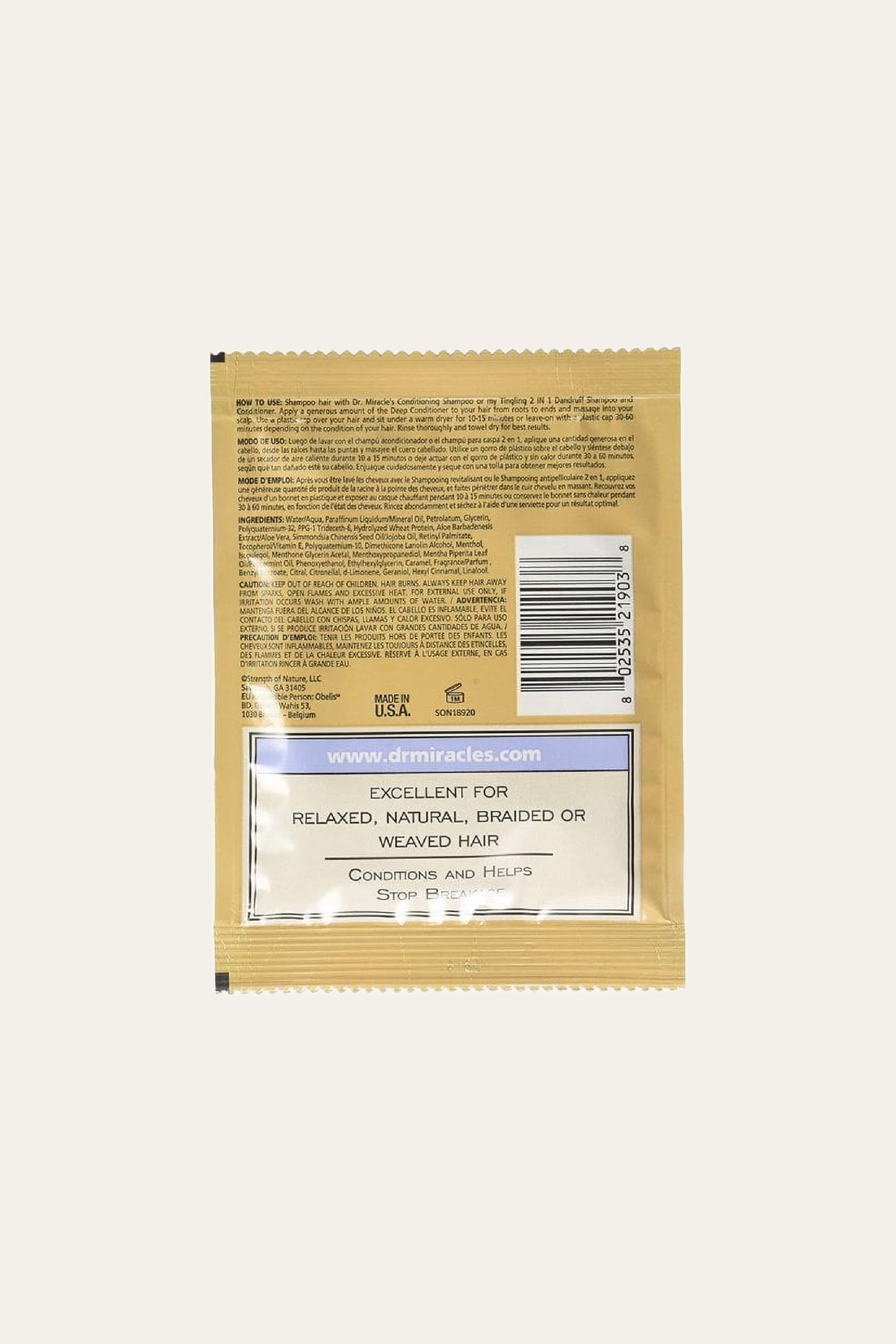 Dr. Miracle's Deep Conditioner Treatment Super 1.75 Oz
