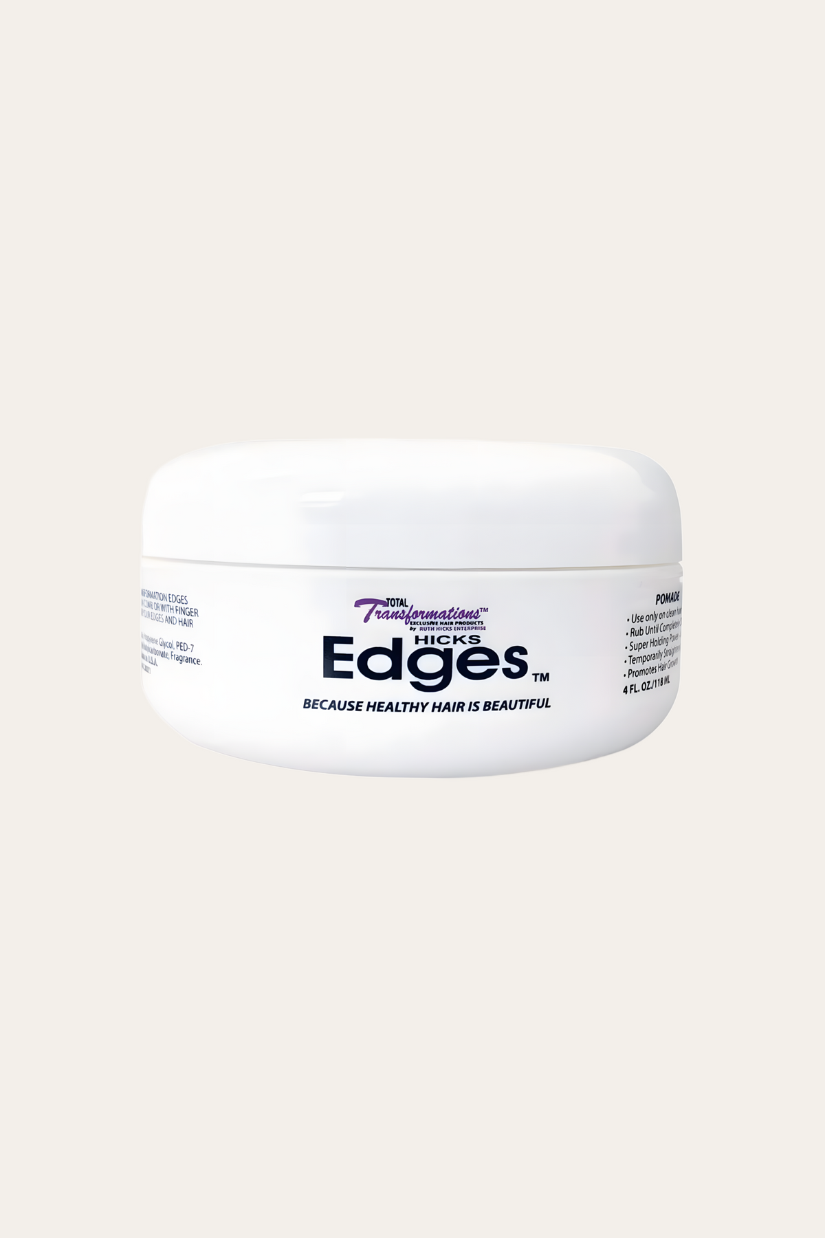 Hicks Total Transformations Edges Styling Gel 4 Oz