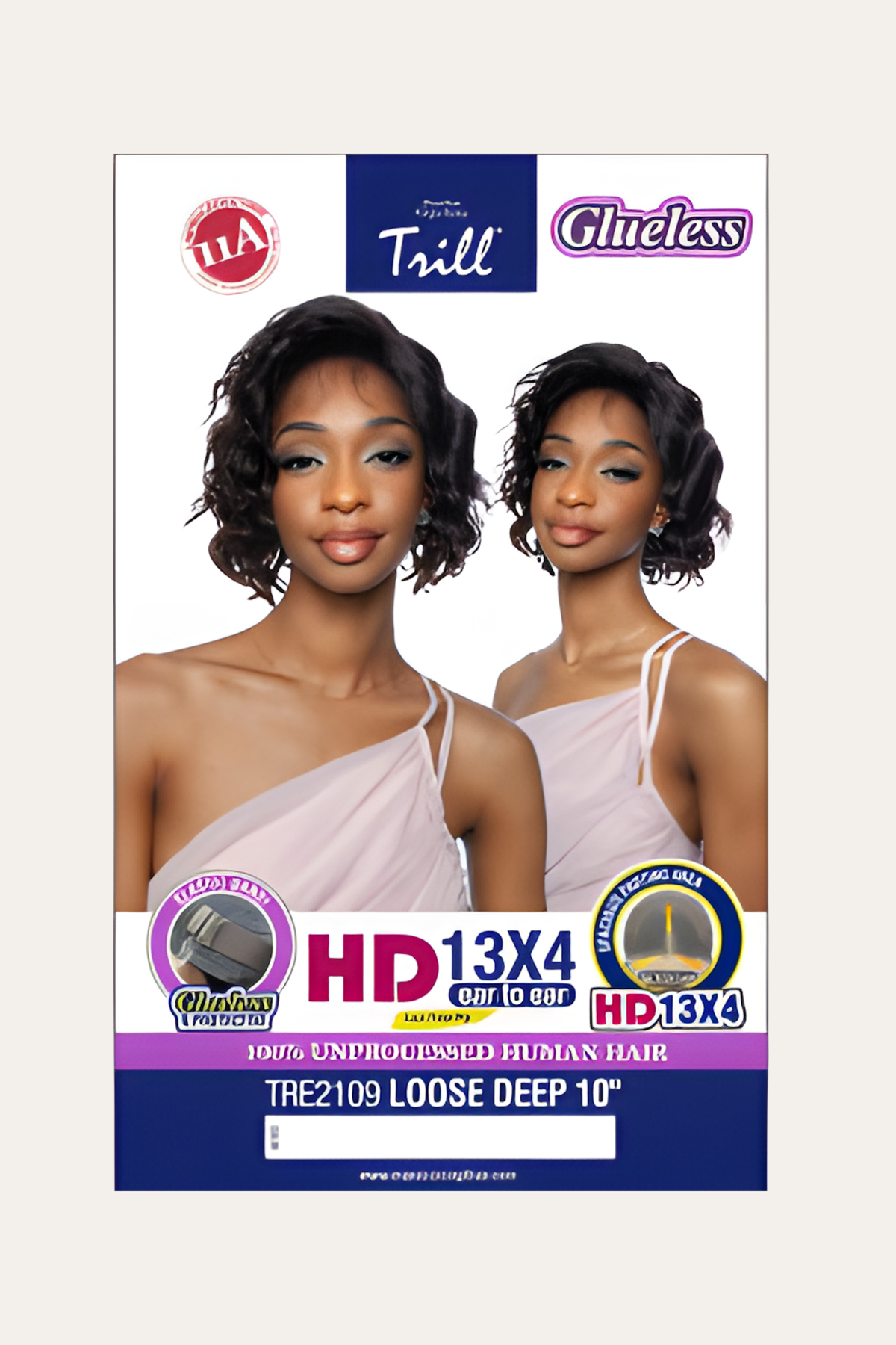 Mane Concept Trill 11A 13"x4" Ear to Ear Deep Lace Front Wig Deep Wave 14