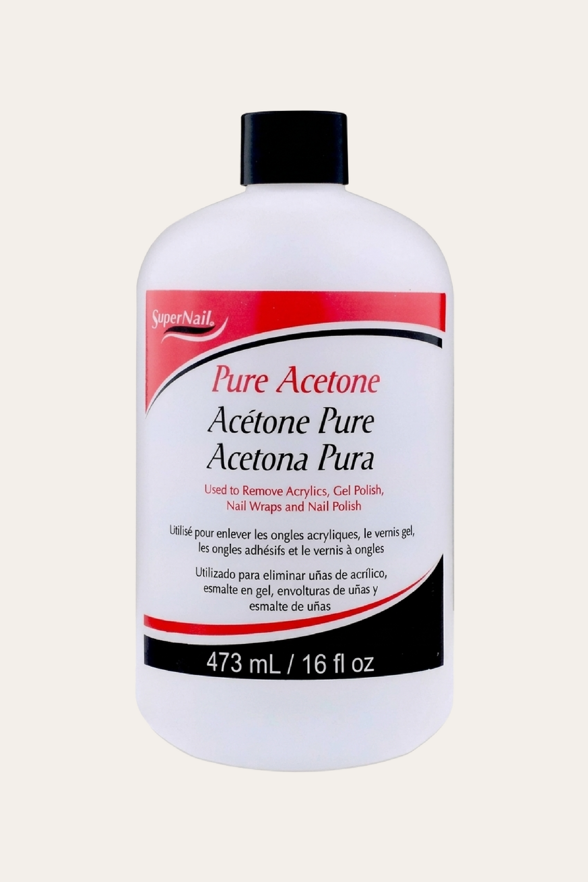 SuperNail Pure Acetone Nail Polish Remover