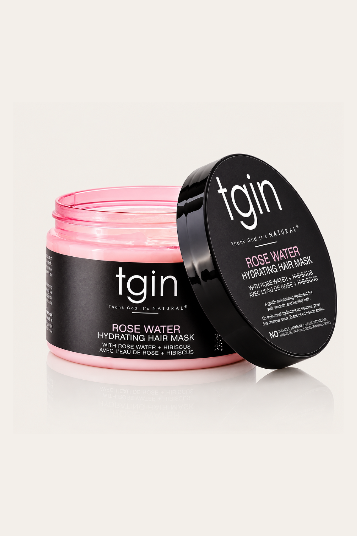 TGIN Rose Water Hydrating Mask 12 Oz